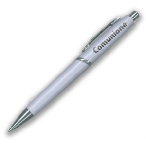 Originali penne a sfera con scritta "Comunione"