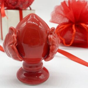Pumi pugliesi in ceramica rossa idee pensierini laurea